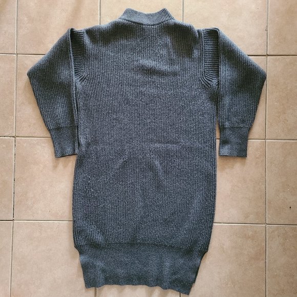 DKNY Cashmere Sweater Dress with Side Slit… - Picture 13 of 14